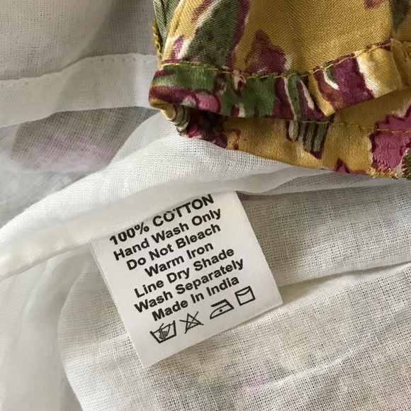 CLARA THE LABEL Marina Midi Maxi Dress Floral Golden Blossom Women’s Size Large - Picture 16 of 16